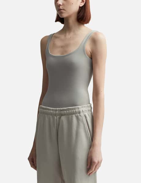 Square Neck Bodysuit (Cotton Spandex) view 8