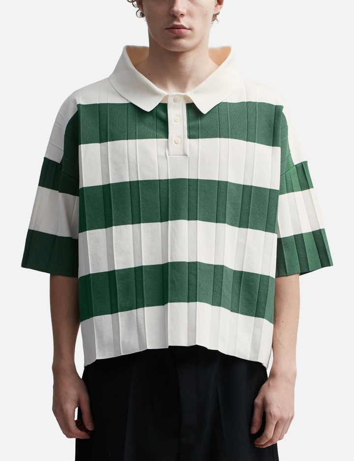 Shop Jacquemus Le Polo Bimini Shirt In Green