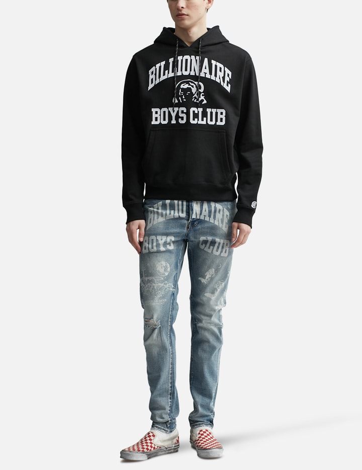 Shop Billionaire Boys Club Frontier Hoodie In Black