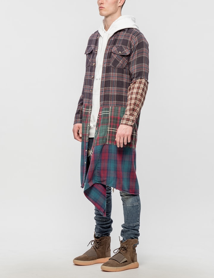 Long Extended Flannel Shirt Ver. 5 (Size M) Placeholder Image