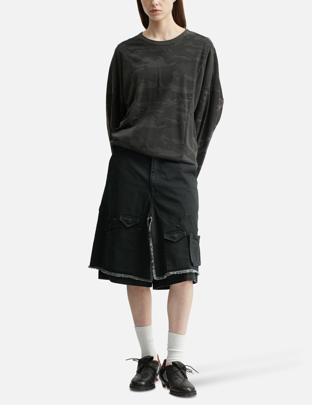 Camouflage Leopard Mixed Long Sleeve view 20