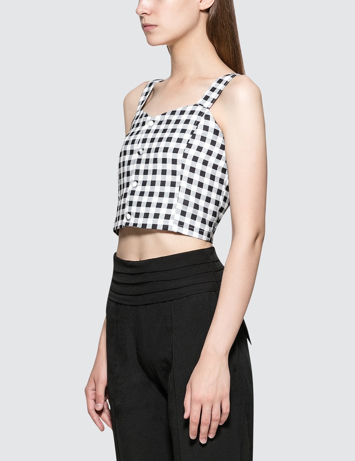 Check Printed Bustier Placeholder Image