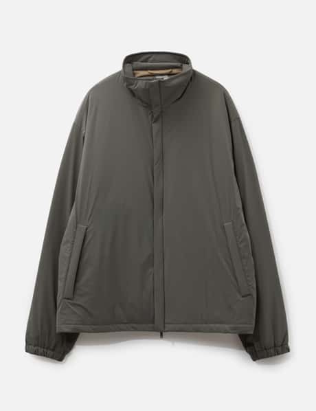 YOKE Super Stretch Recycle Nylon Taffeta Puffer Stand Blouson