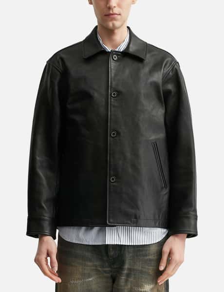 NEIGHBORHOOD - Leather Car Coat | HBX