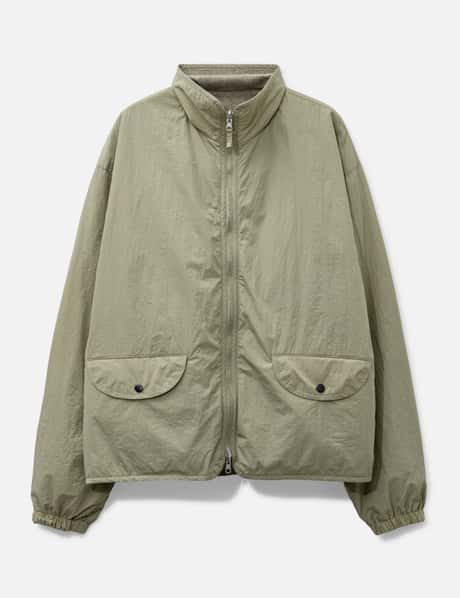 YOKE Wool Cashmere Fleece Reversible Blouson