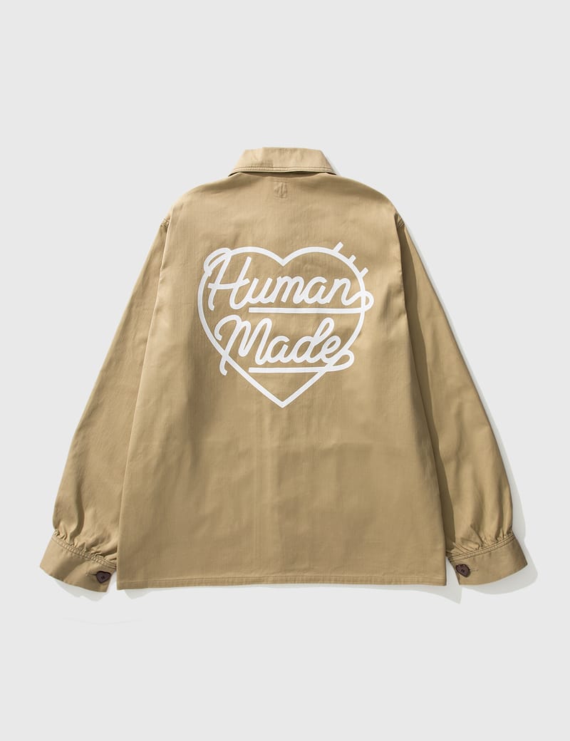 HUMAN MADE COVER ALL BEIGE M deawW-m39804980022 カバーオール  