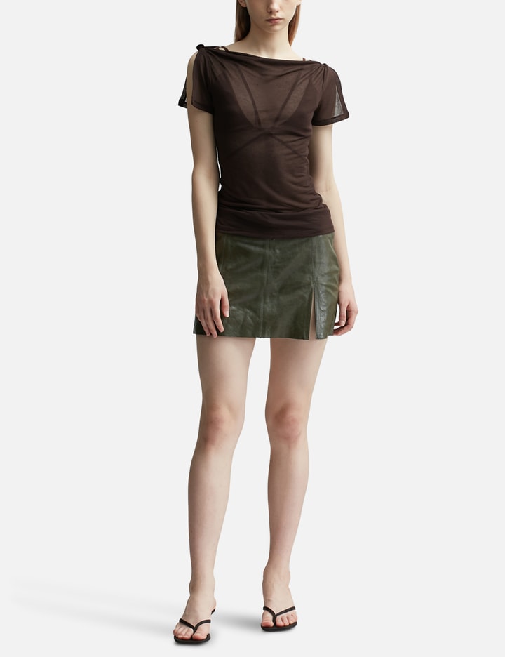 Shop Paloma Wool Vittoria Skirt In Green