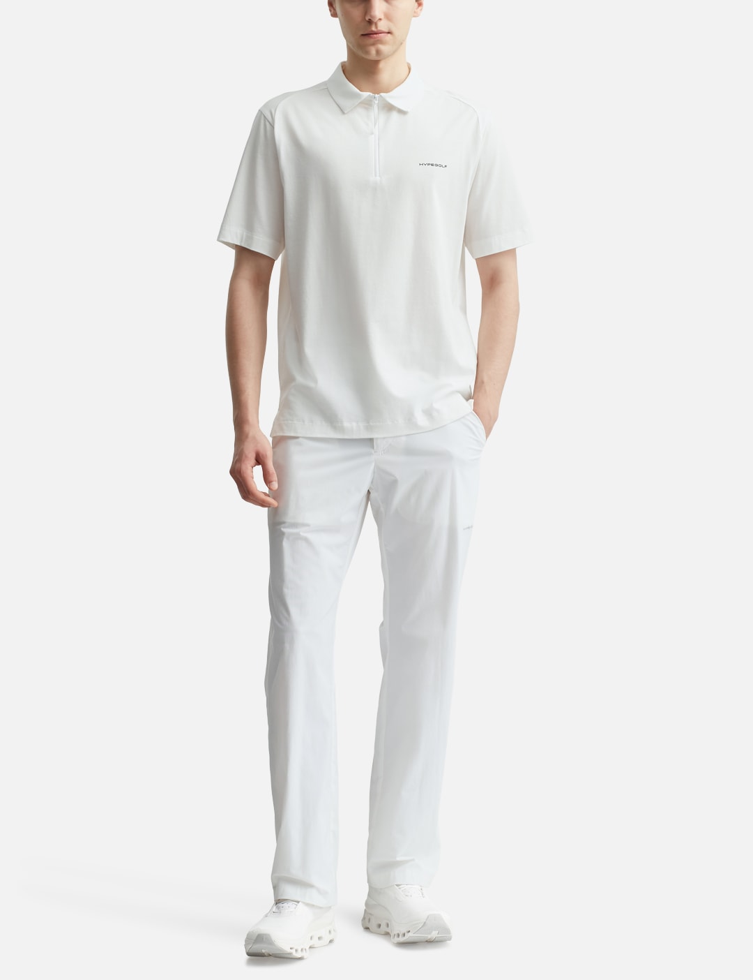 X POST ARCHIVE FACTION (PAF) Half Zip-Up Polo T-Shirts view 20