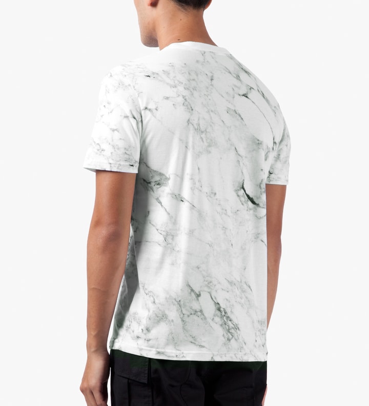 White S/S Marble T-Shirt Placeholder Image