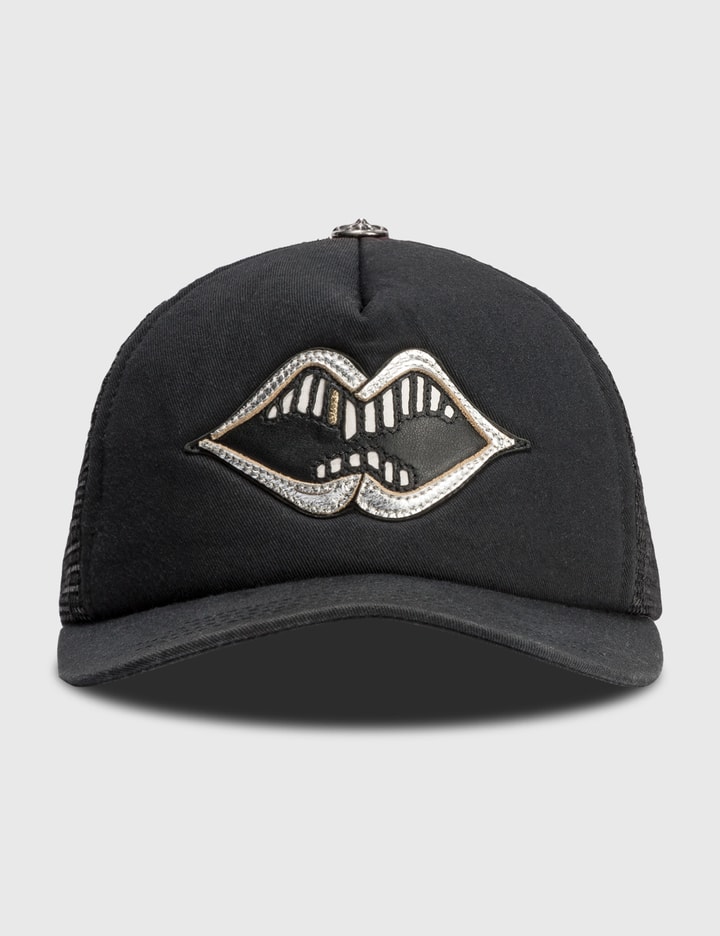 CHROME HEARTS MOUTH LEATHER PATCH CAP Placeholder Image