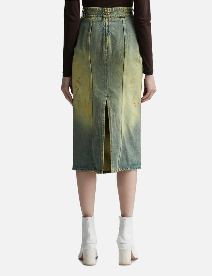 Knee Length Denim Skirt Placeholder Image