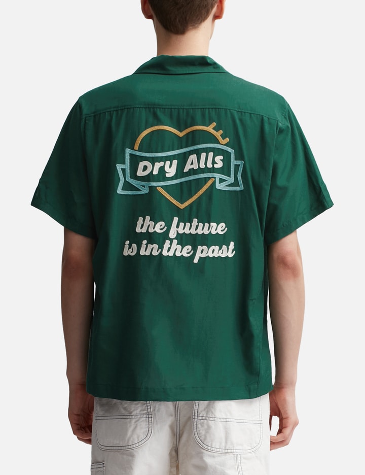 Shop Human Made Bowling Shirt In Green