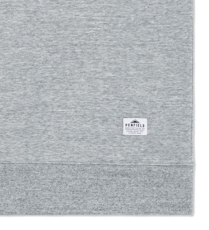 Grey Melange Hemmings Crewneck Sweater Placeholder Image