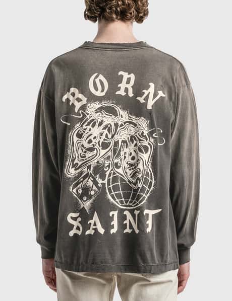 Saint Michael - Saint Michael x Born X Raised Born Long Sleeve T 