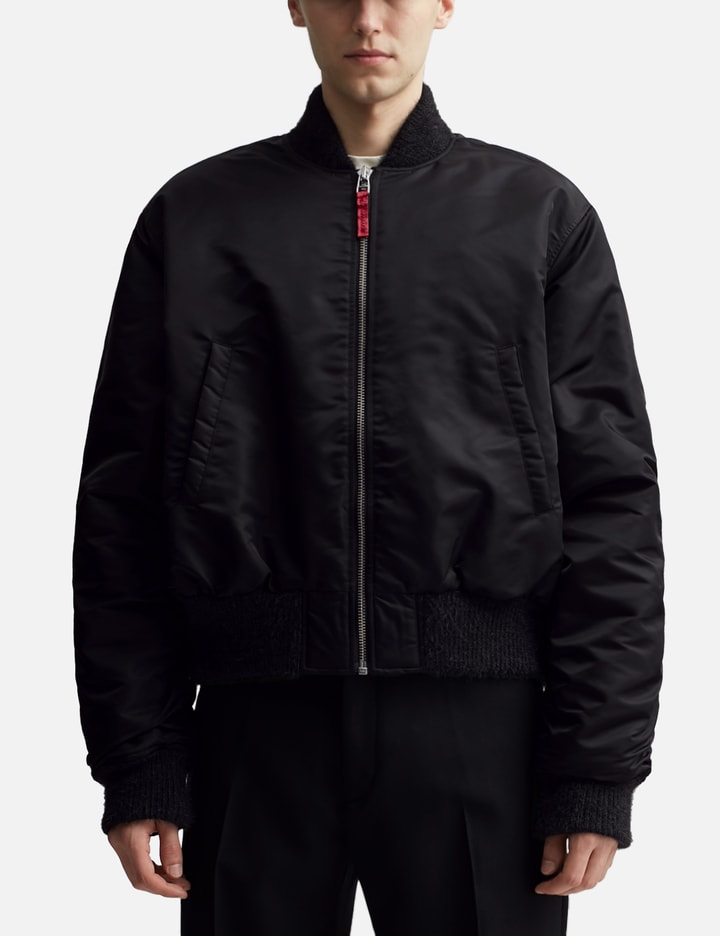 Bomber Jacket with Removable Logo Placeholder Image