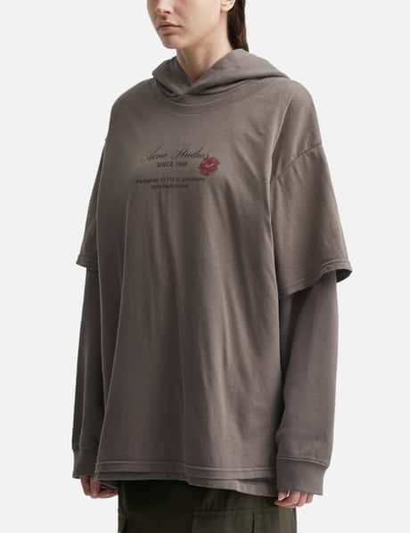 Double Layered Hoodie view 7