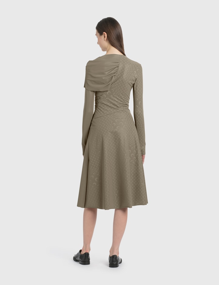 Asymmetric Stretch Gathered Dress Placeholder Image