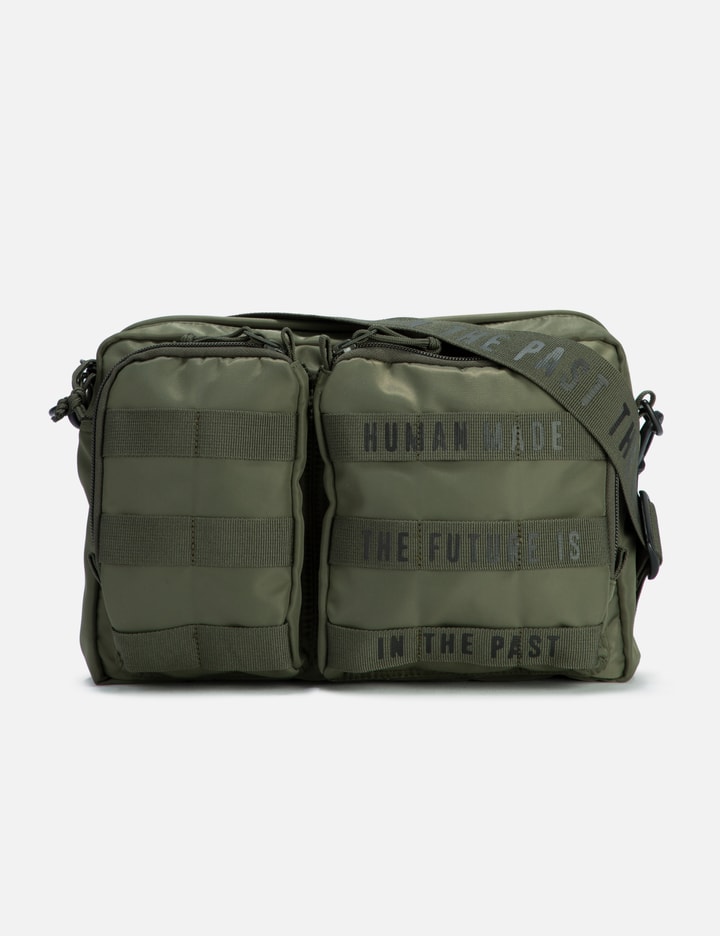 Shop Human Made Large Military Pouch In Green