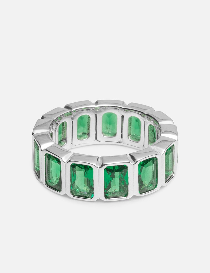 EMERALD CUT ETERNITY RING Placeholder Image
