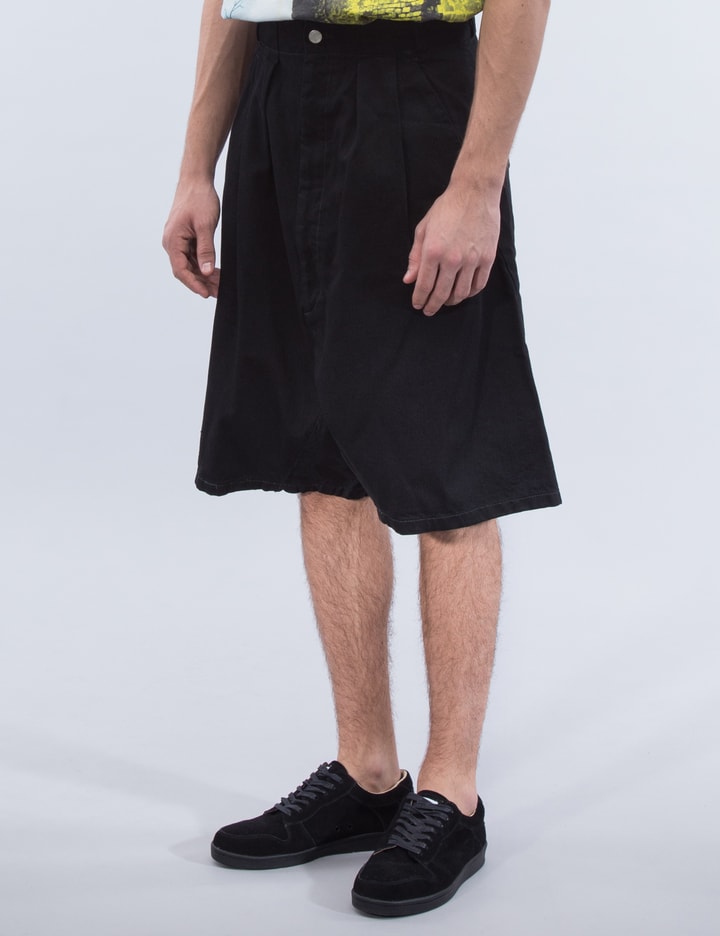 Wide Denim Shorts Placeholder Image