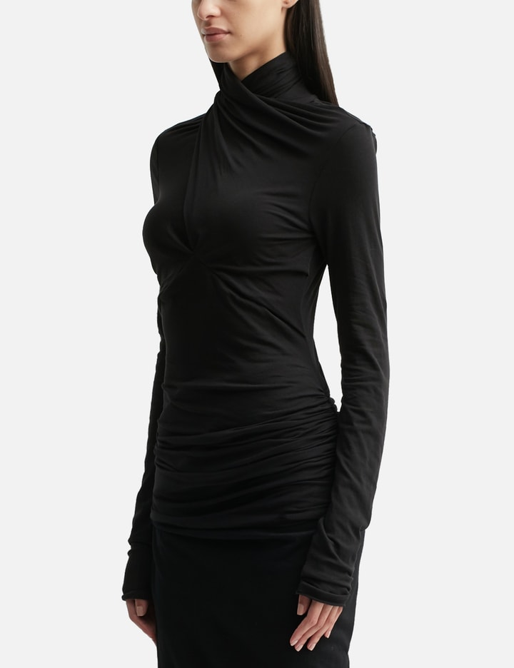 Entire Studios Grès Top Deep Soot In Black
