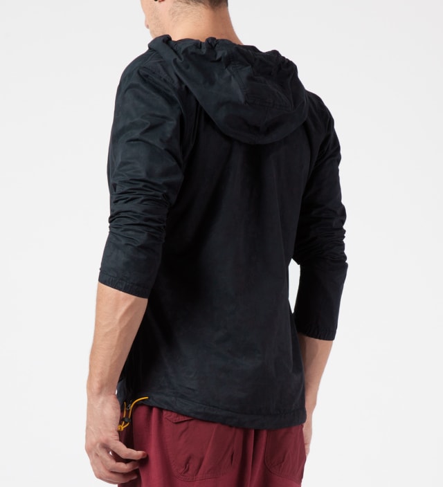 Black Leopard Wideneck Anorak Jacket Placeholder Image