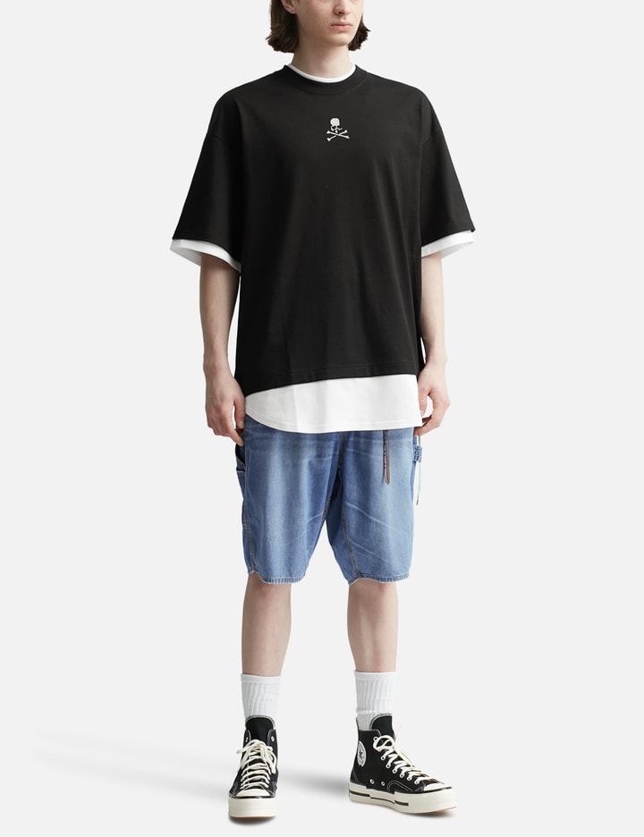 레이어드 박시 티셔츠 Placeholder Image