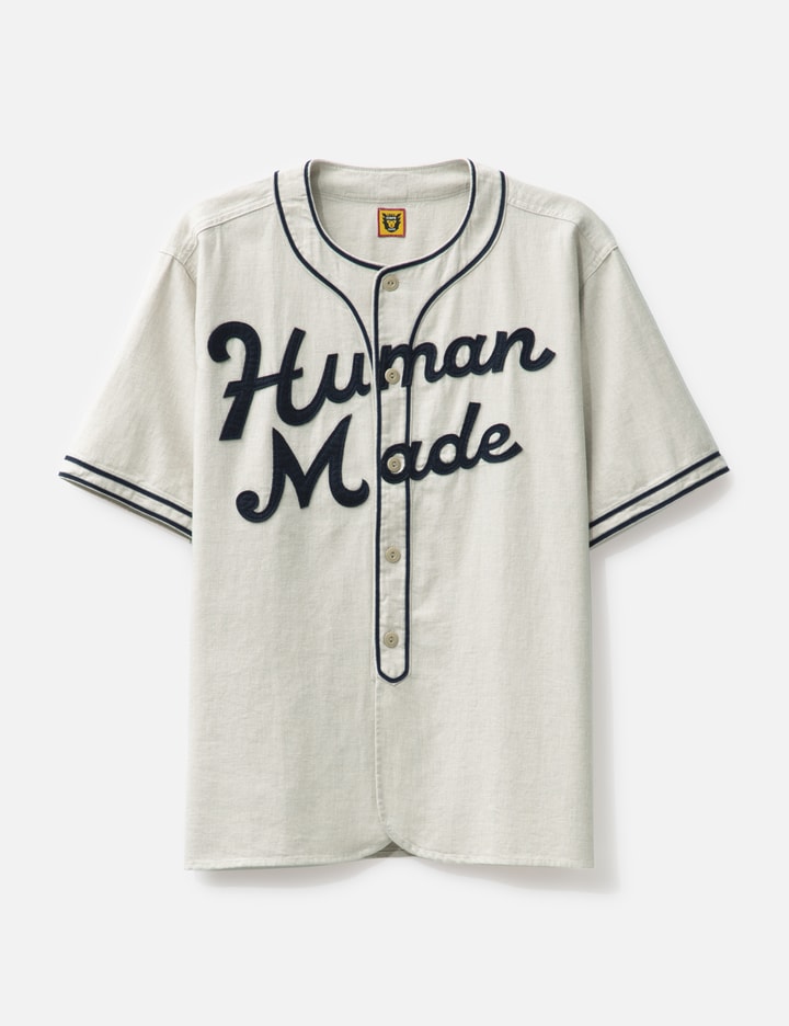 Human Made Baseball Shirt In White
