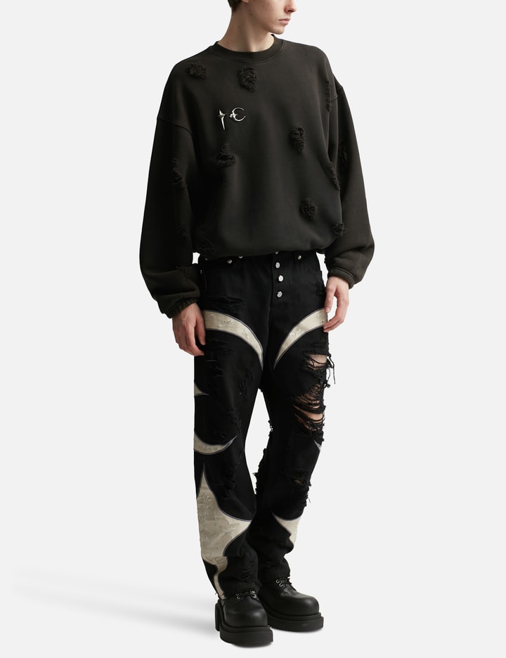 Distressed TC Logo Crewneck Sweatshirt Placeholder Image