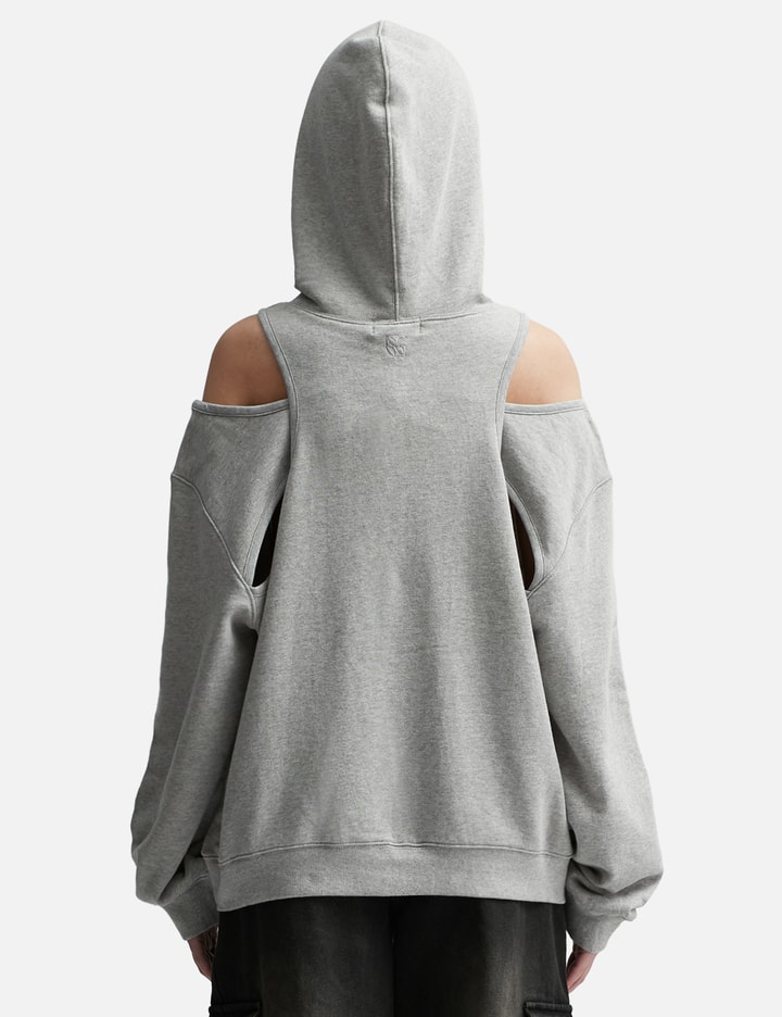 CUT-OUT HOODIE Placeholder Image