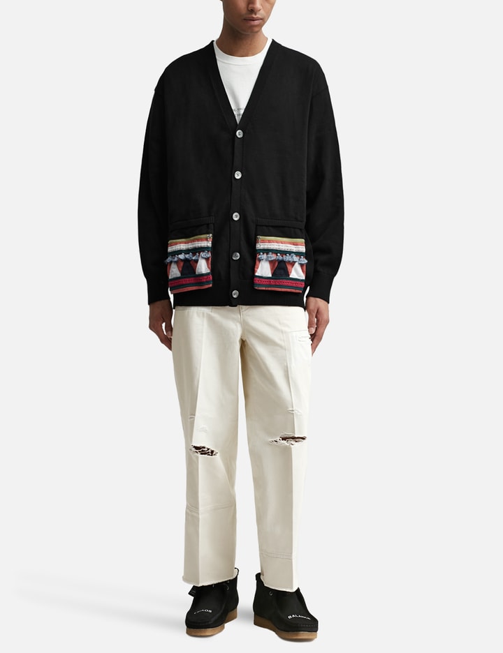 Cardigan with Ethnic Pocket Placeholder Image