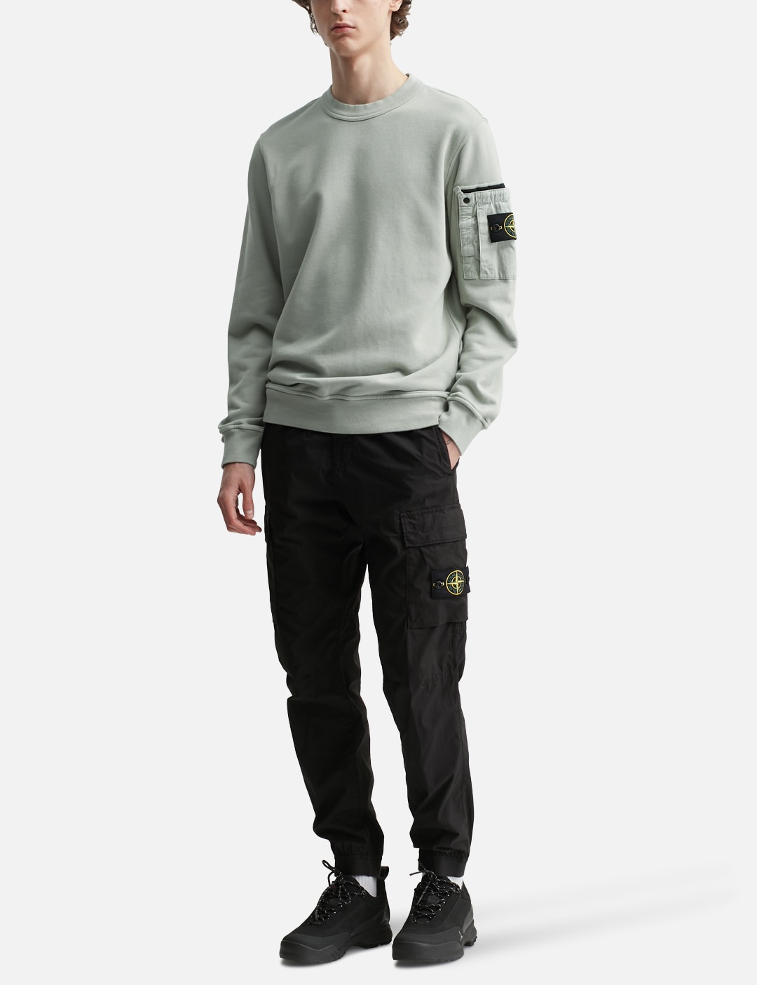 Cotton Fleece Crewneck Sweatshirt view 16