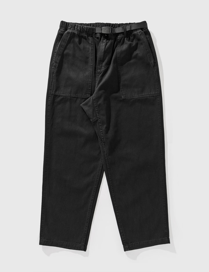 Gramicci Loose Tapered Trousers In Black