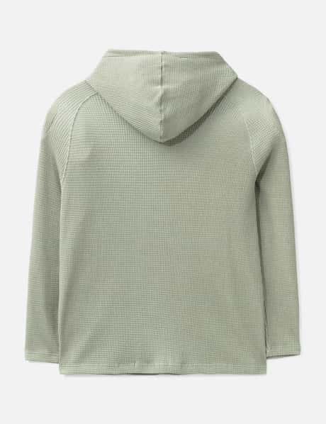 Bulk Shoulder Waffle Hoodie view 8