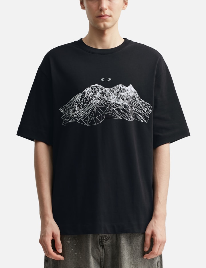 Wired Mountain Scape T-shirt Placeholder Image