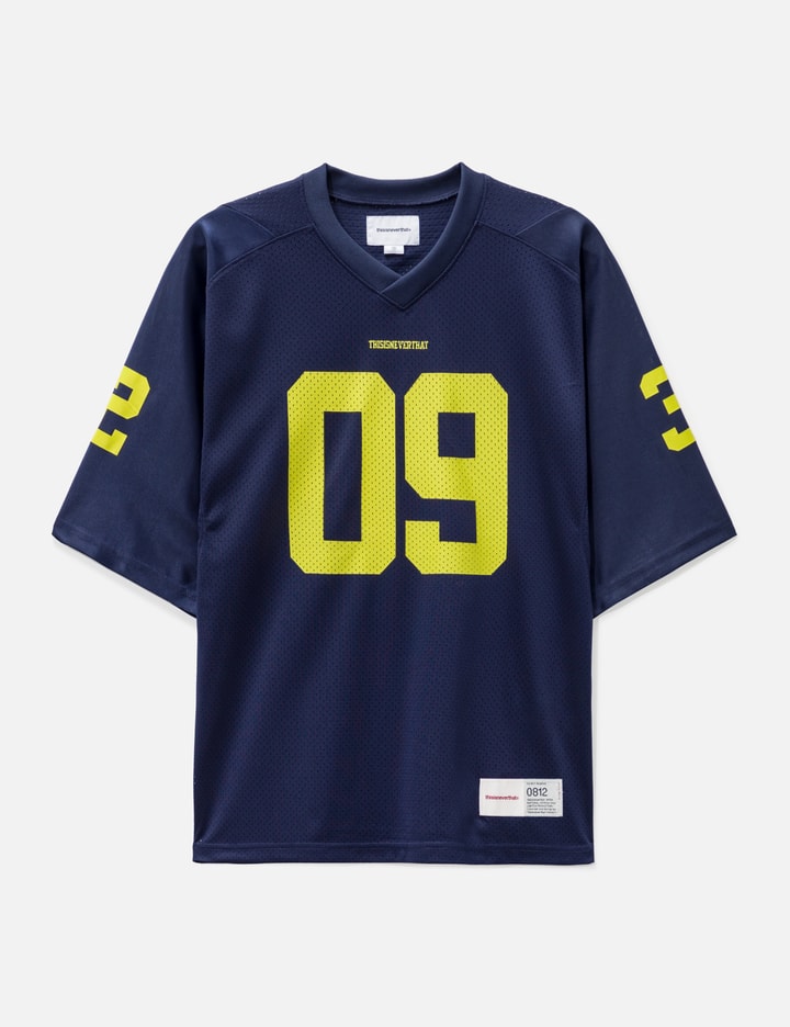 Thisisneverthat Mesh Football Jersey In Blue