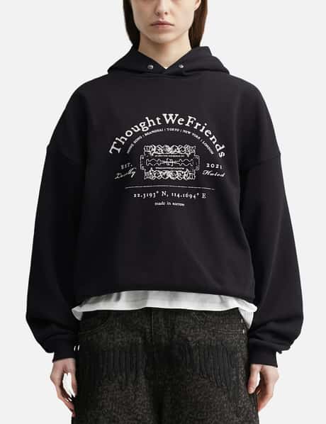 "Andy" Black Studded Hoodie view 10