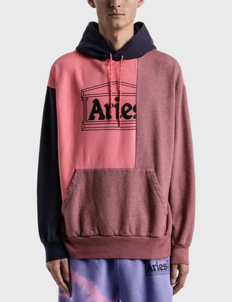 Aries OD Colourblock Temple Hoodie HBX
