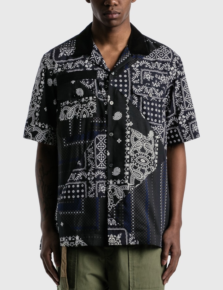 Sacai x Hank Willis Thomas Archive E Print Mix Shirt Placeholder Image