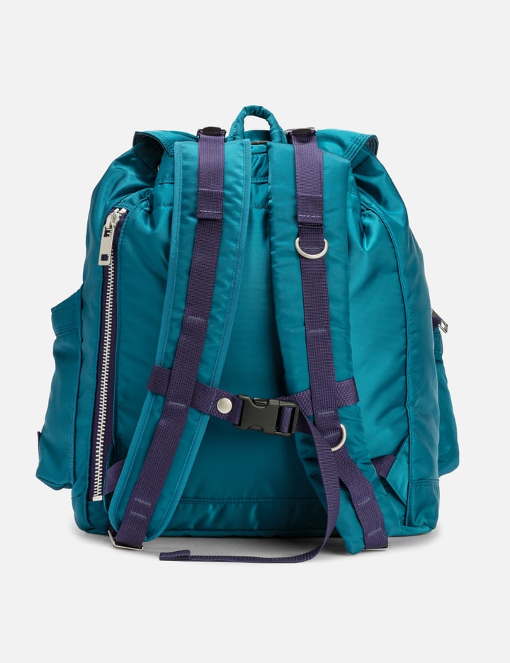Shop Sacai Nylon Backpack In Blue