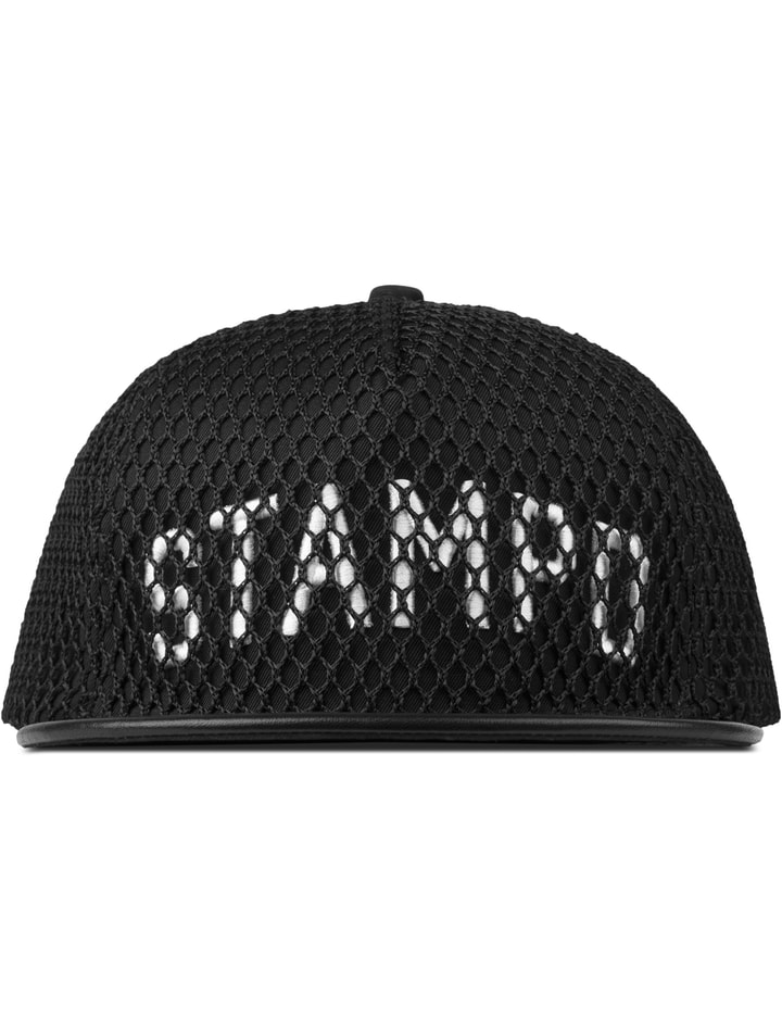 Black Mesh Overlay Stampd Cap Placeholder Image