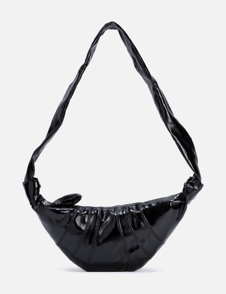 Lemaire Small Croissant Bag In Black