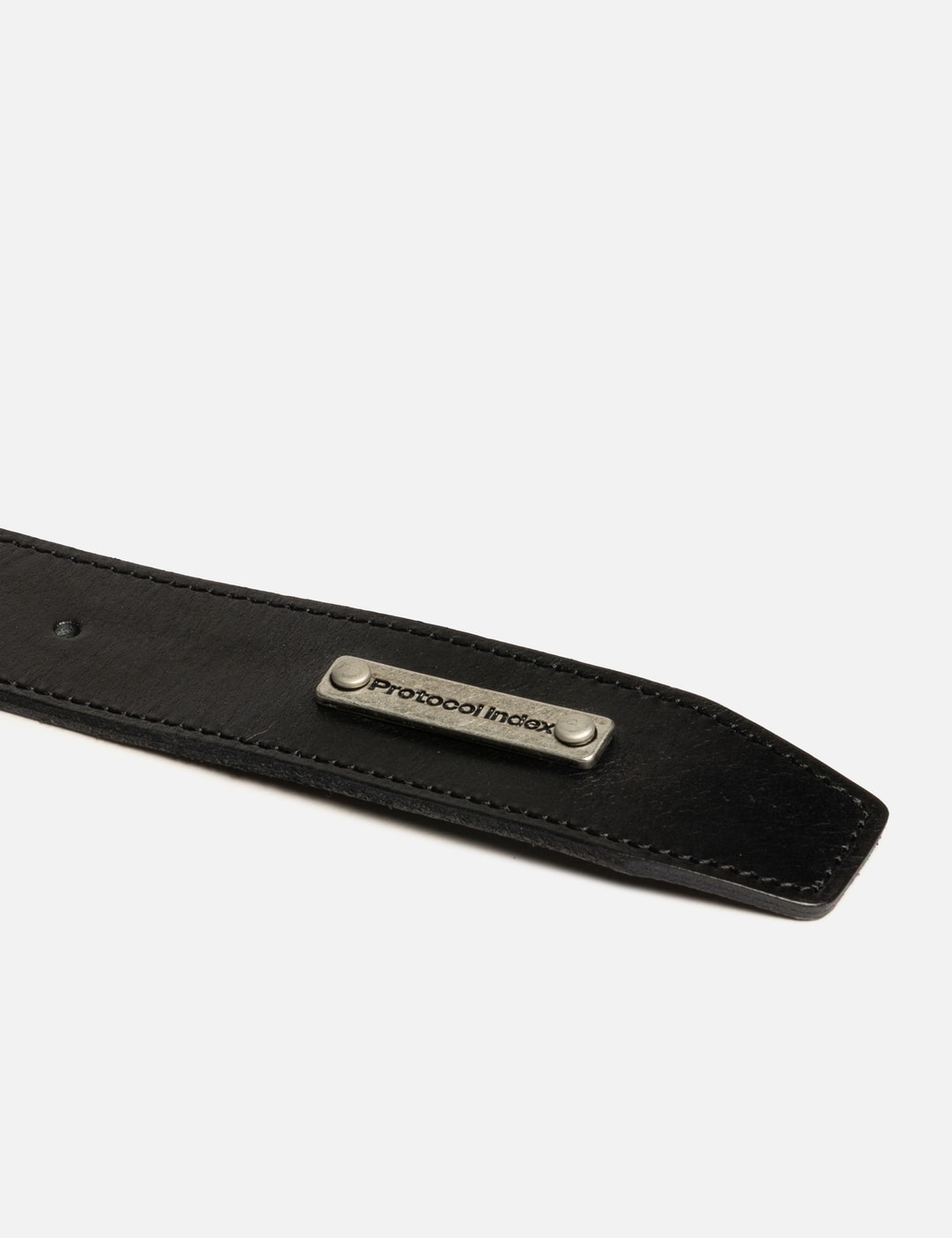 Protocol Index Zipper Belts In Black/黑色/블랙/ブラック