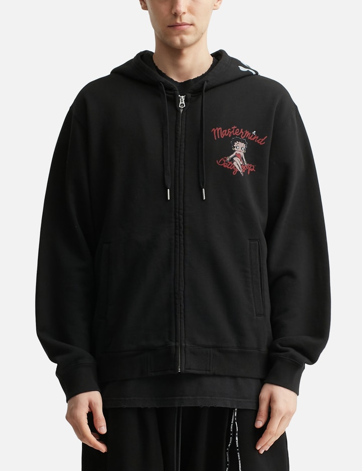 Mastermind World x X Betty Boop Zip-up Hoodie Placeholder Image
