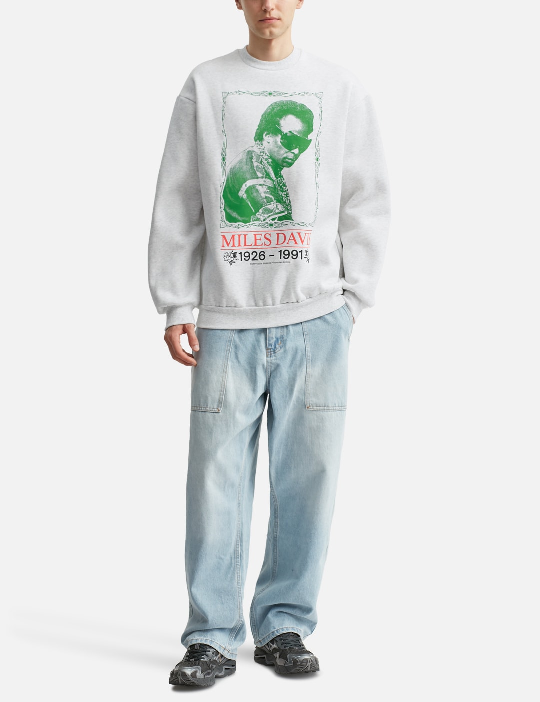 X Miles Davis Thanks Crewneck view 20