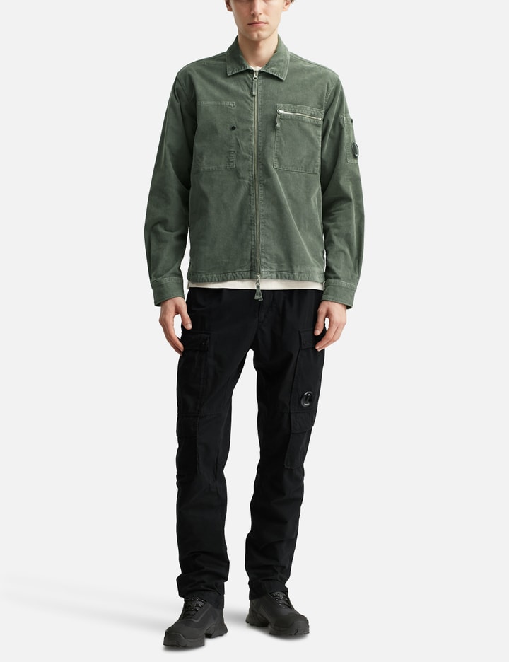 Corduroy Lens Zipped Overshirt Placeholder Image