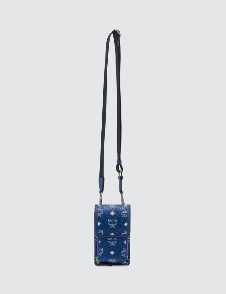 MCM - Crossbody Phone Case In Visetos | HBX MCM - Crossbody Phone Case In Visetos | HBX