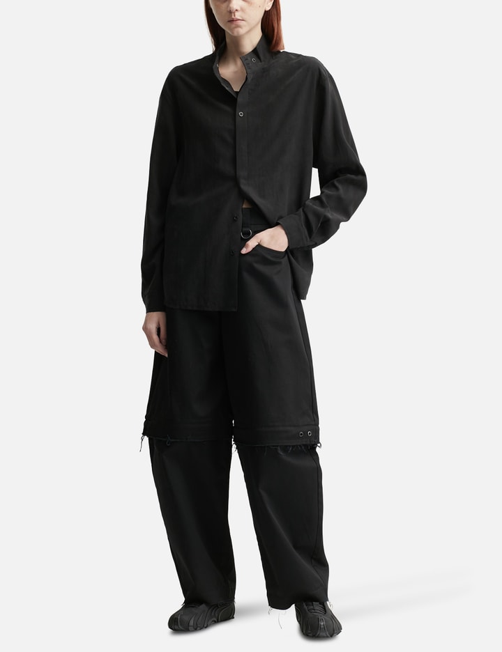 Acceptance Draped Stand-collar Shirt Placeholder Image