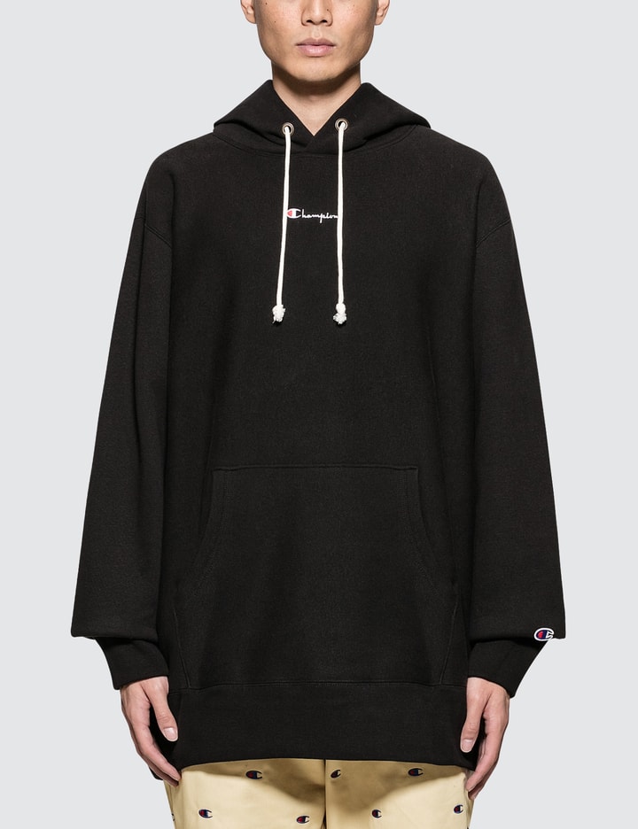 Small Script Logo Oversized Hoodie Placeholder Image