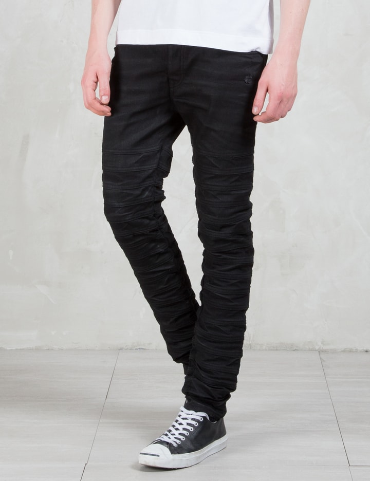 Type-268 Rigid Black Japanese Denim 5 Pockets Jeans Placeholder Image